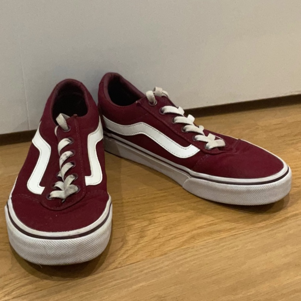 Maroon Vans